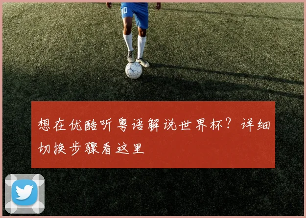 想在优酷听粤语解说世界杯?详细切换步骤看这里